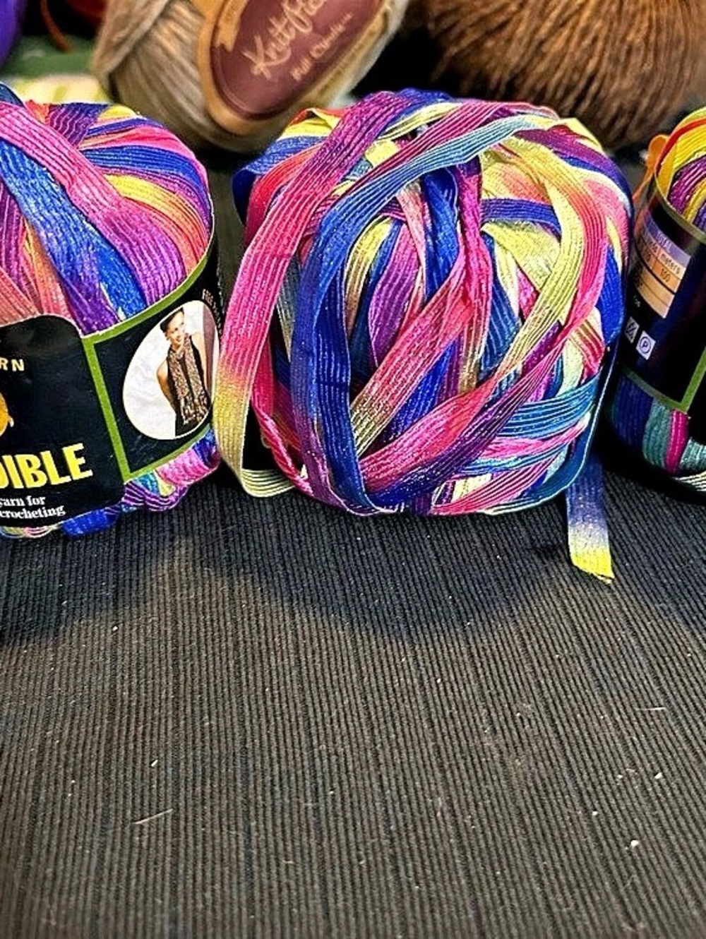 Lion Brand Incredible Yarn Rainbow Multicolor 3-Skein Set
